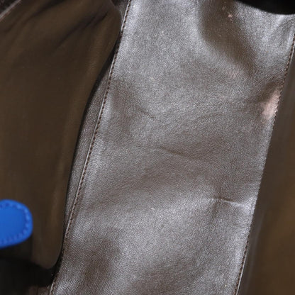 Celine Luggage Bag Smooth Leather, BLUE, LEATHER, Handbag