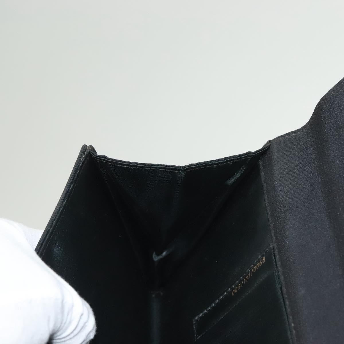 Gucci Pochette Nylon, BLACK, NYLON, Clutche & pouche