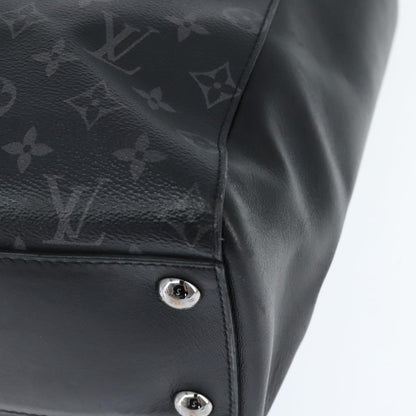 Louis Vuitton Grand Sac Bag Monogram Eclipse Canvas, BLACK, CANVAS, Tote bag
