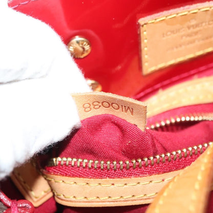 Louis Vuitton Reade Handbag Monogram Vernis, RED, PATENT_LEATHER, Handbag
