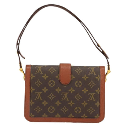 Louis Vuitton Vintage Dauphine Shoulder Bag Monogram Canvas, BROWN, CANVAS, Shoulder bag