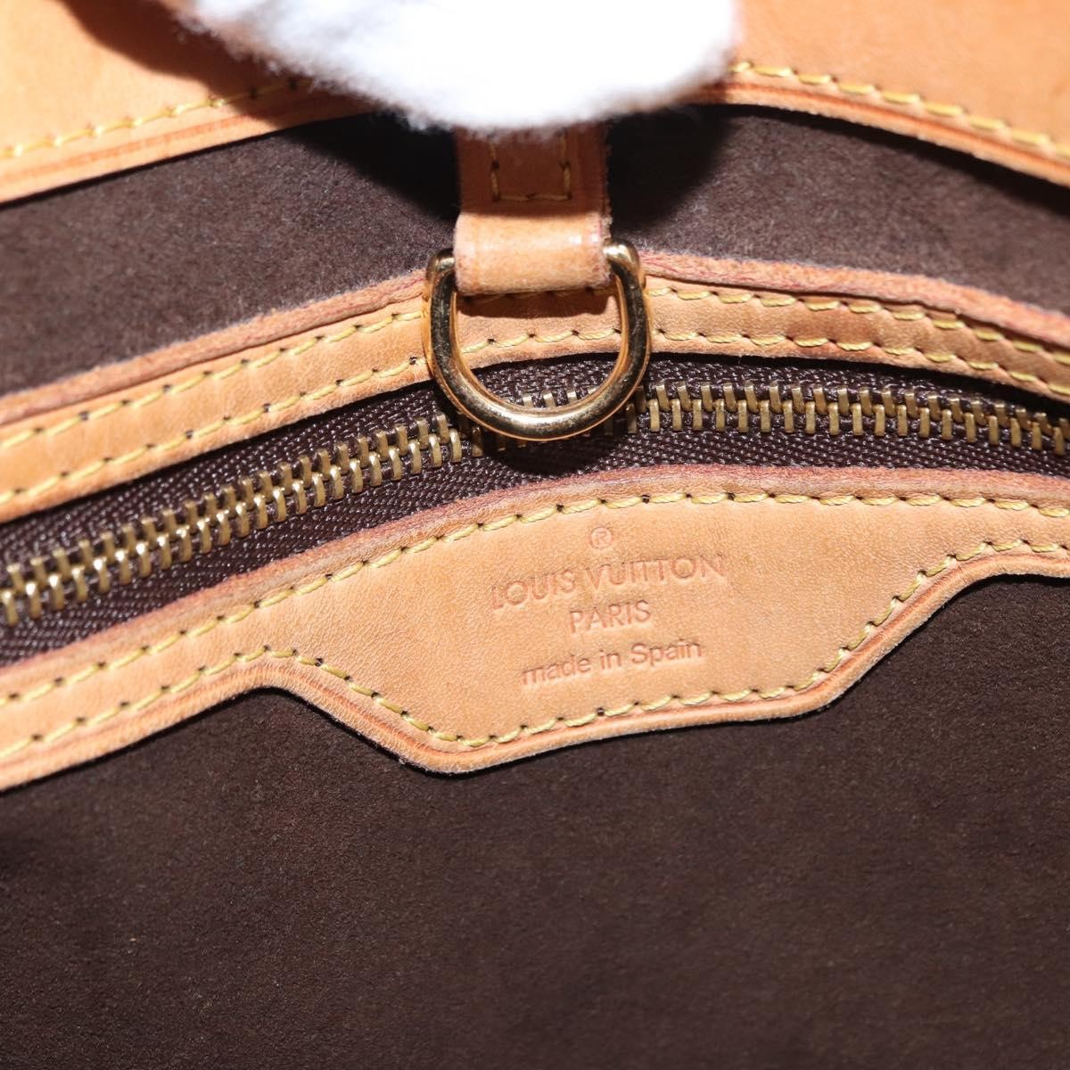 Louis Vuitton Wilshire Handbag Monogram Canvas, BROWN, CANVAS, Handbag