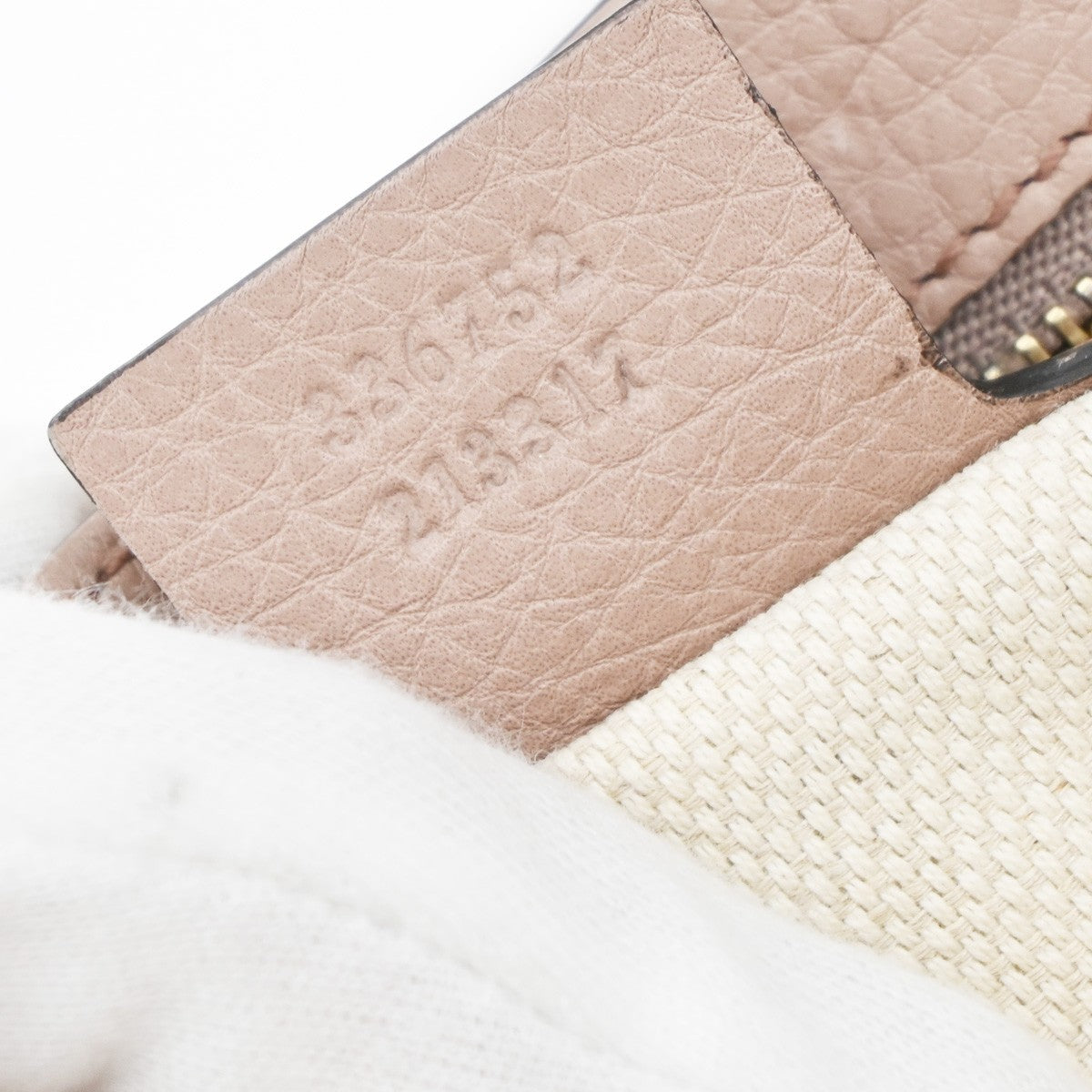 Gucci Soho Chain Crossbody Bag Leather, PINK, LEATHER, Shoulder bag