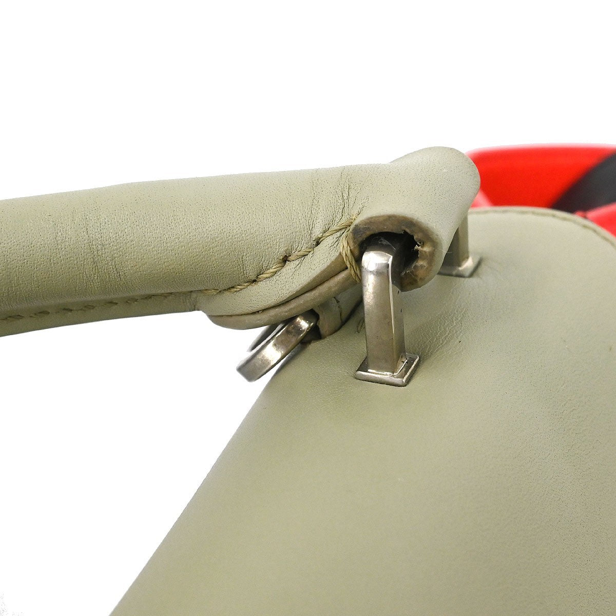 Celine Tricolor Trapeze Bag Leather, MULTICOLOUR, LEATHER, Handbag