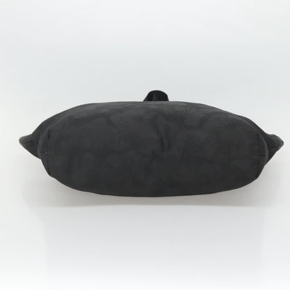 Versace Vintage Tote Nylon, BLACK, NYLON, Tote bag