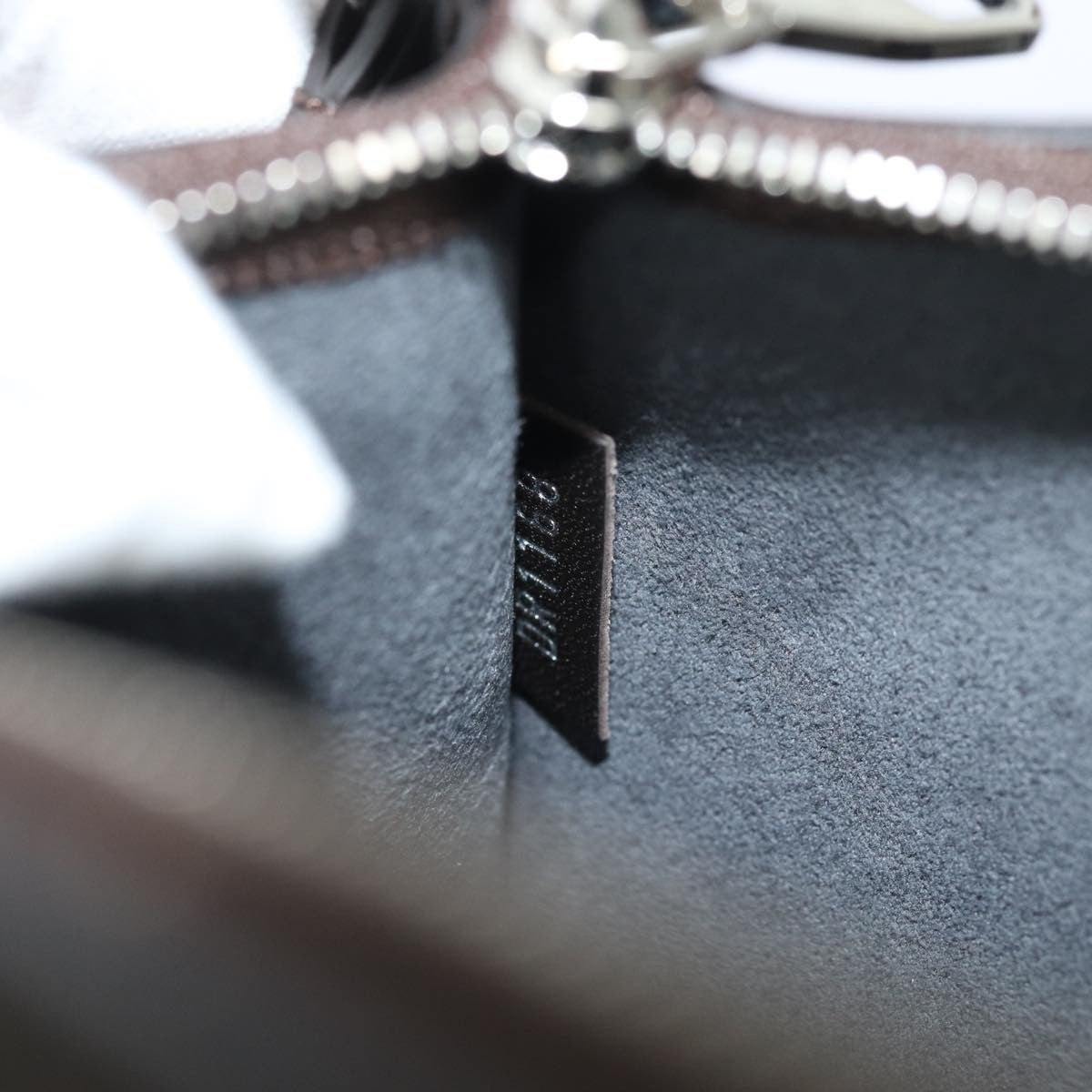 Louis Vuitton Neverfull Pochette Leather, BROWN, LEATHER, Clutche & pouche