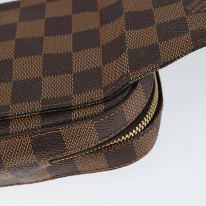 Louis Vuitton Geronimos Waist Bag Damier, BROWN, CANVAS, Clutche & pouche