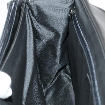 Versace Messenger Bag Leather, BLACK, LEATHER, Shoulder bag