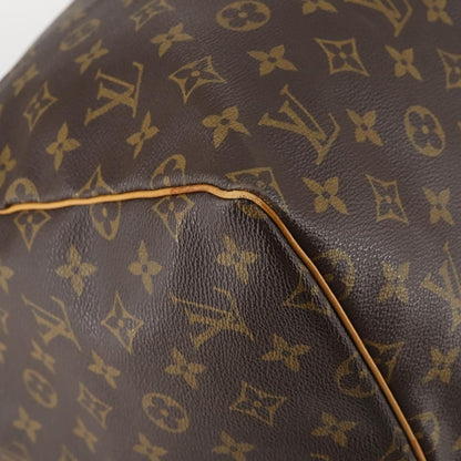 Louis Vuitton Keepall Bag Monogram Canvas, BROWN, CANVAS, Travel bag
