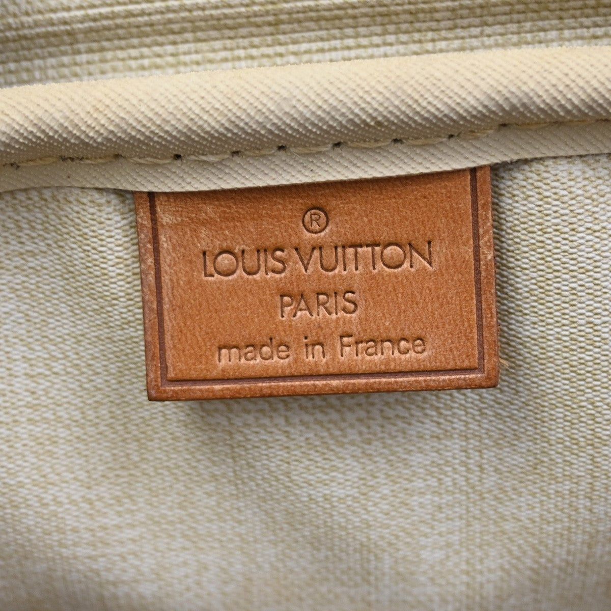 Louis Vuitton Deauville Handbag Monogram Canvas, BROWN, CANVAS, Handbag