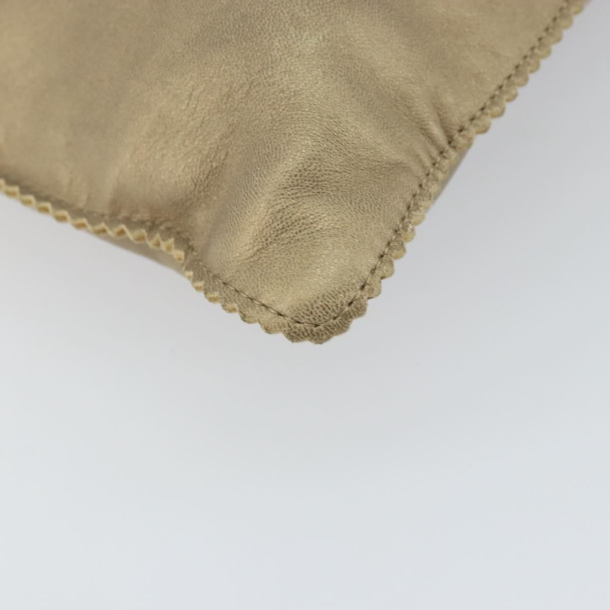 Loewe Anagram Tote Leather, GOLD, LEATHER, Tote bag