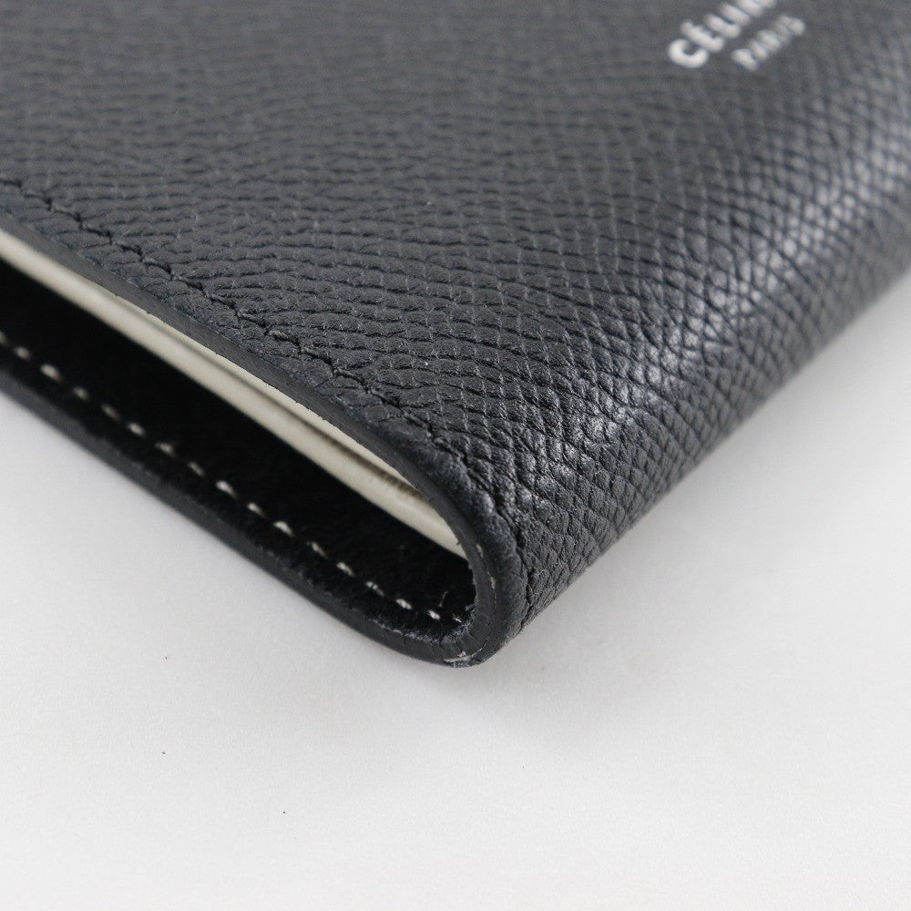 Celine Multifunction Strap Wallet Leather, BLACK, LEATHER, Wallets