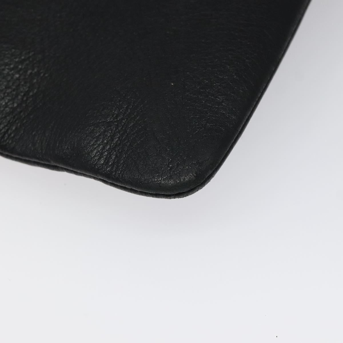 Louis Vuitton Discovery Pochette Monogram Shadow Leather, BLACK, LEATHER, Clutche & pouche