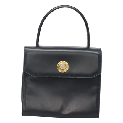 Celine Handbag Leather, NAVY, LEATHER, Handbag