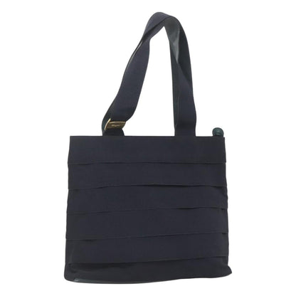Salvatore Ferragamo Vala tote Canvas, NAVY, CANVAS, Tote bag
