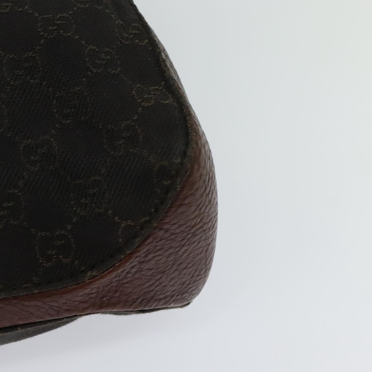 Gucci Horsebit Handle Tote GG Canvas, BROWN, CANVAS, Tote bag