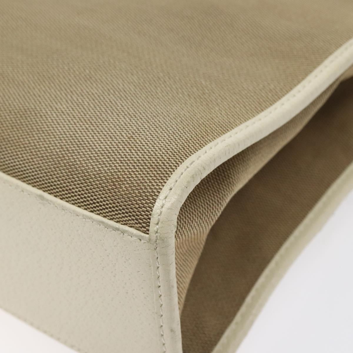 Gucci Vintage Jackie Handbag Canvas, BEIGE, CANVAS, Handbag