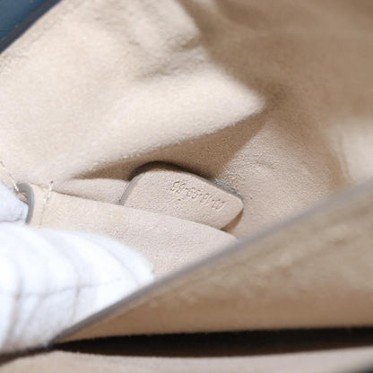 Chloe Faye Shoulder Bag Leather and Suede, GREEN, SUEDE, Shoulder bag