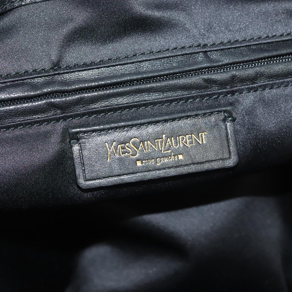 Saint Laurent Downtown Tote Wool, GRAY, WOOL, Tote bag