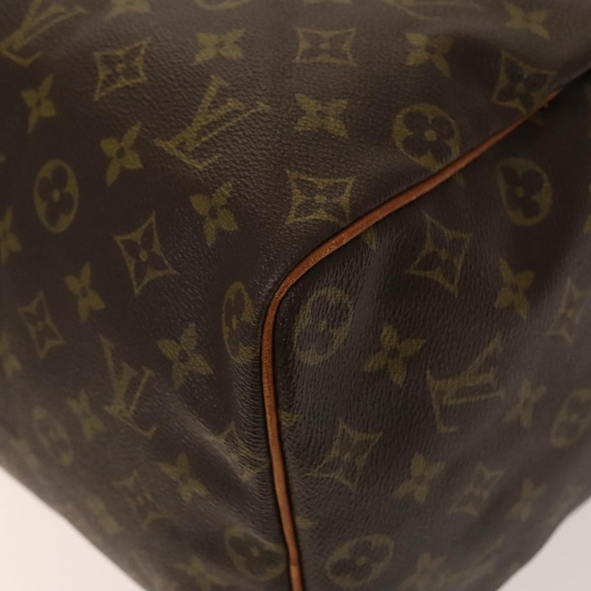 Louis Vuitton Speedy Handbag Monogram Canvas, BROWN, CANVAS, Handbag