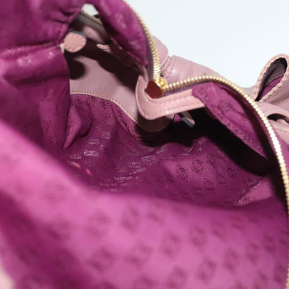 Loewe Anagram Logo Nappa Aire Hand Bag Leather, PINK, LEATHER, Handbag