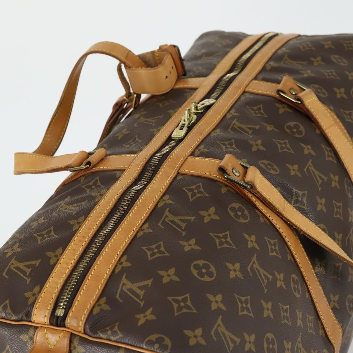 Louis Vuitton Sac Souple Handbag Monogram Canvas, BROWN, CANVAS, Travel bag