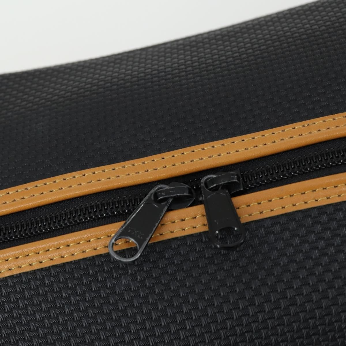 Saint Laurent Vintage Boston PVC Leather, BLACK, PVC, Travel bag