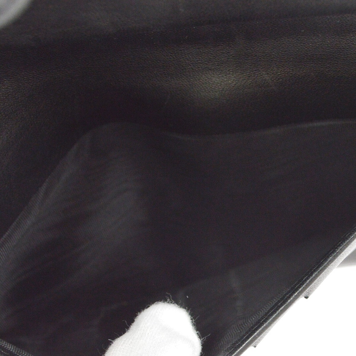 Chanel Timeless CC French Wallet Caviar, BLACK, LEATHER, Wallets