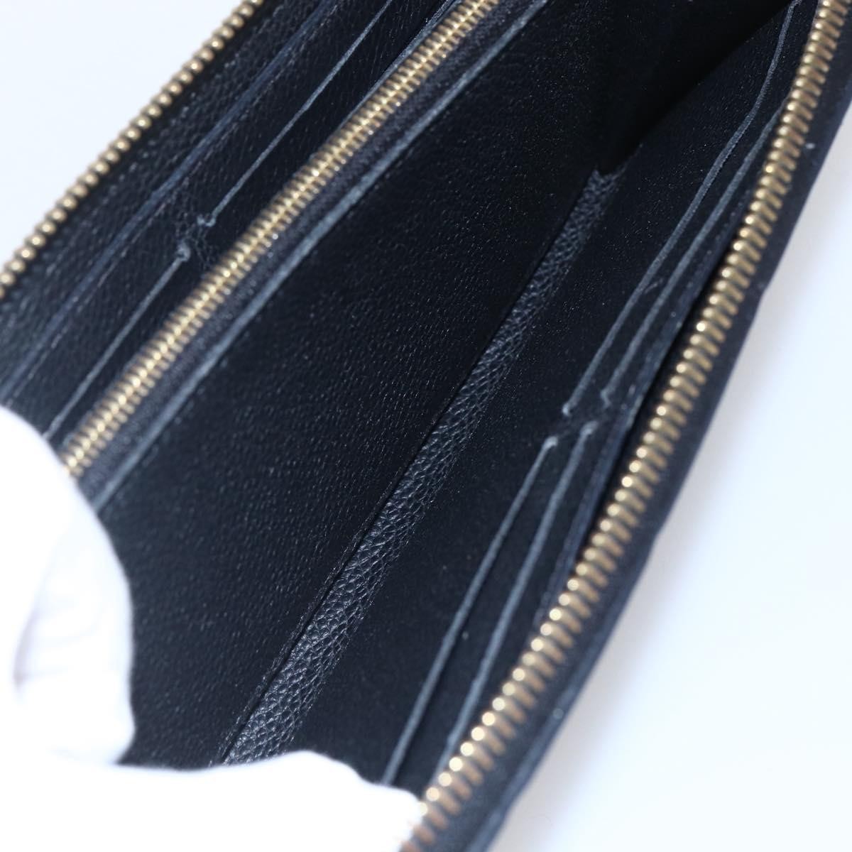 Louis Vuitton Portefeuille zippy Monogramme Empreinte Monogramme Empreinte, BLACK, LEATHER, Wallets