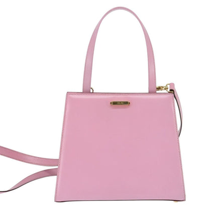 Celine Handbag Leather, PINK, LEATHER, Handbag