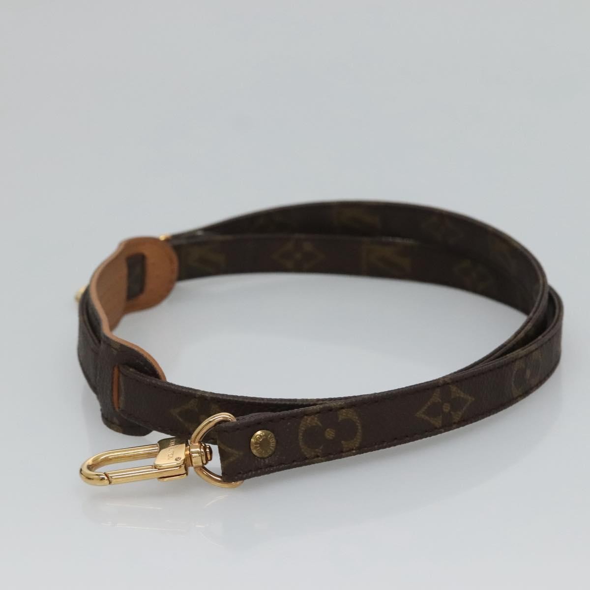 Louis Vuitton Bandouliere Strap Monogram Canvas, BROWN, CANVAS, Straps