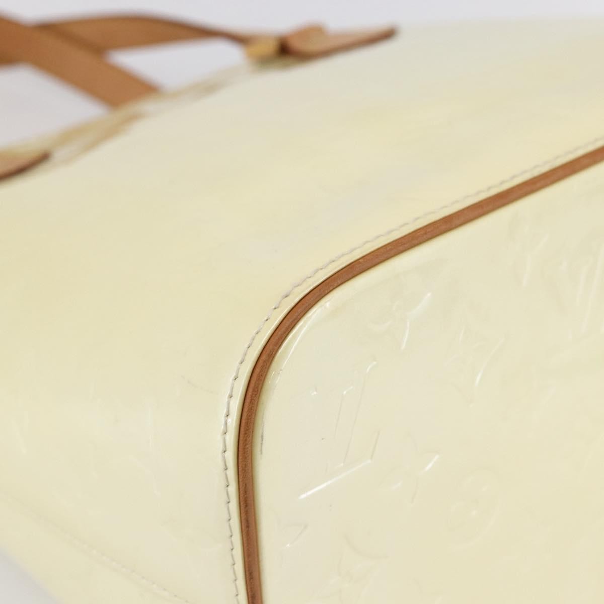Louis Vuitton Houston Handbag Monogram Vernis, BEIGE, PATENT_LEATHER, Handbag