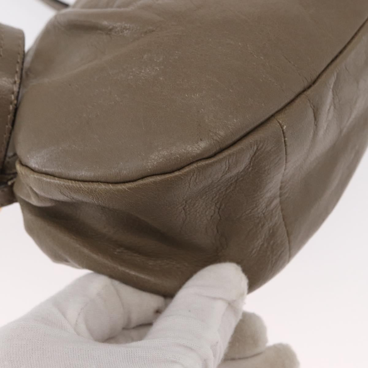 Chloe Vintage Shoulder Bag Leather, BEIGE, LEATHER, Shoulder bag