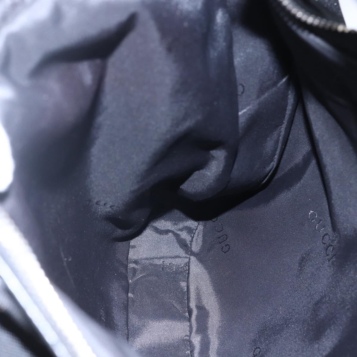 Gucci Vintage Shoulder Bag Nylon, BLACK, NYLON, Shoulder bag