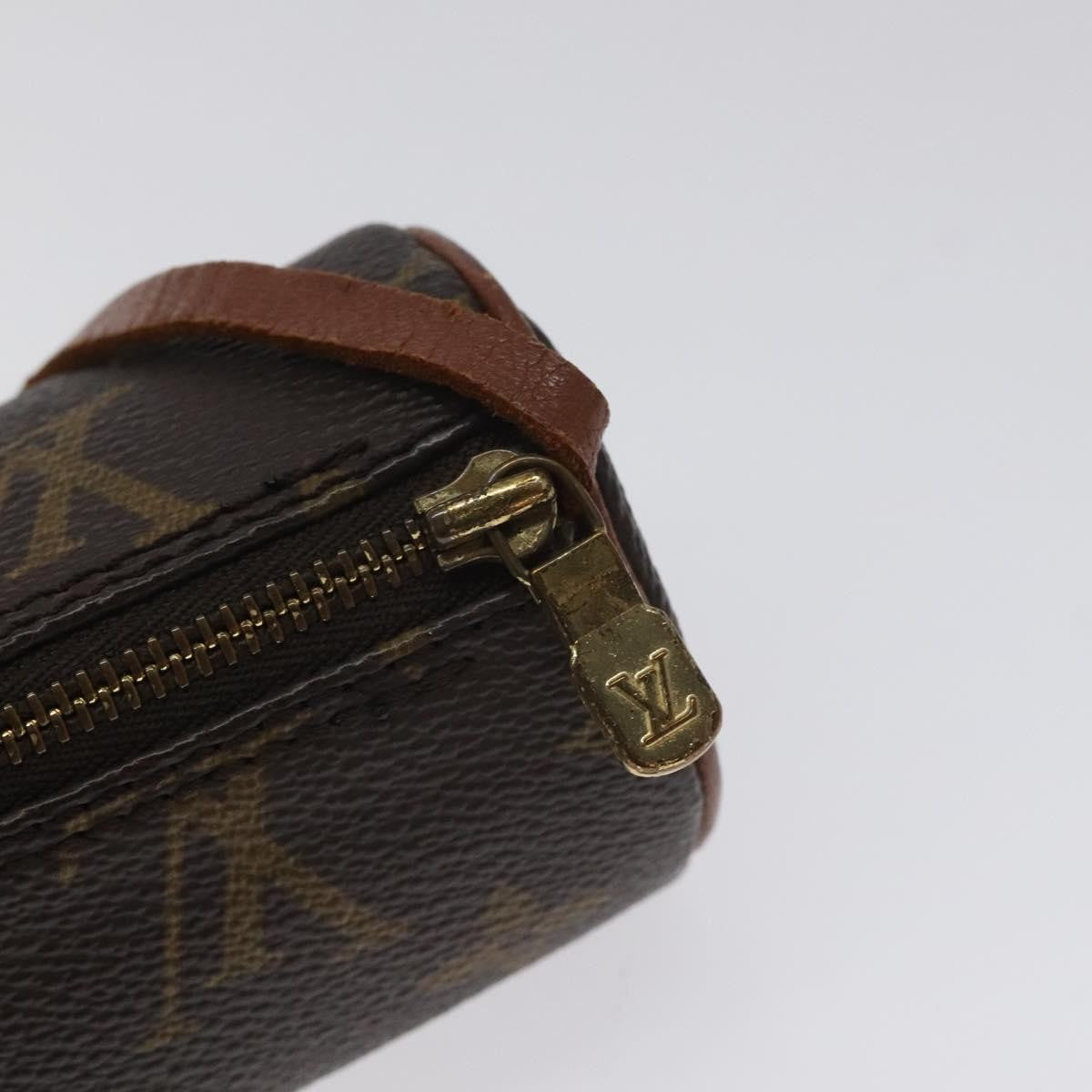 Louis Vuitton Papillon Pochette Monogram Canvas, BROWN, CANVAS, Handbag
