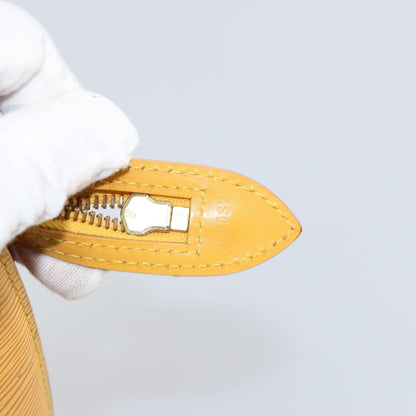 Louis Vuitton Saint Jacques Handbag Epi Leather, YELLOW, LEATHER, Shoulder bag