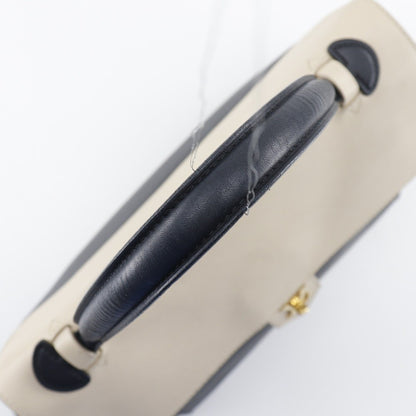 Louis Vuitton Lockme Handbag Leather, BLACK, LEATHER, Tote bag