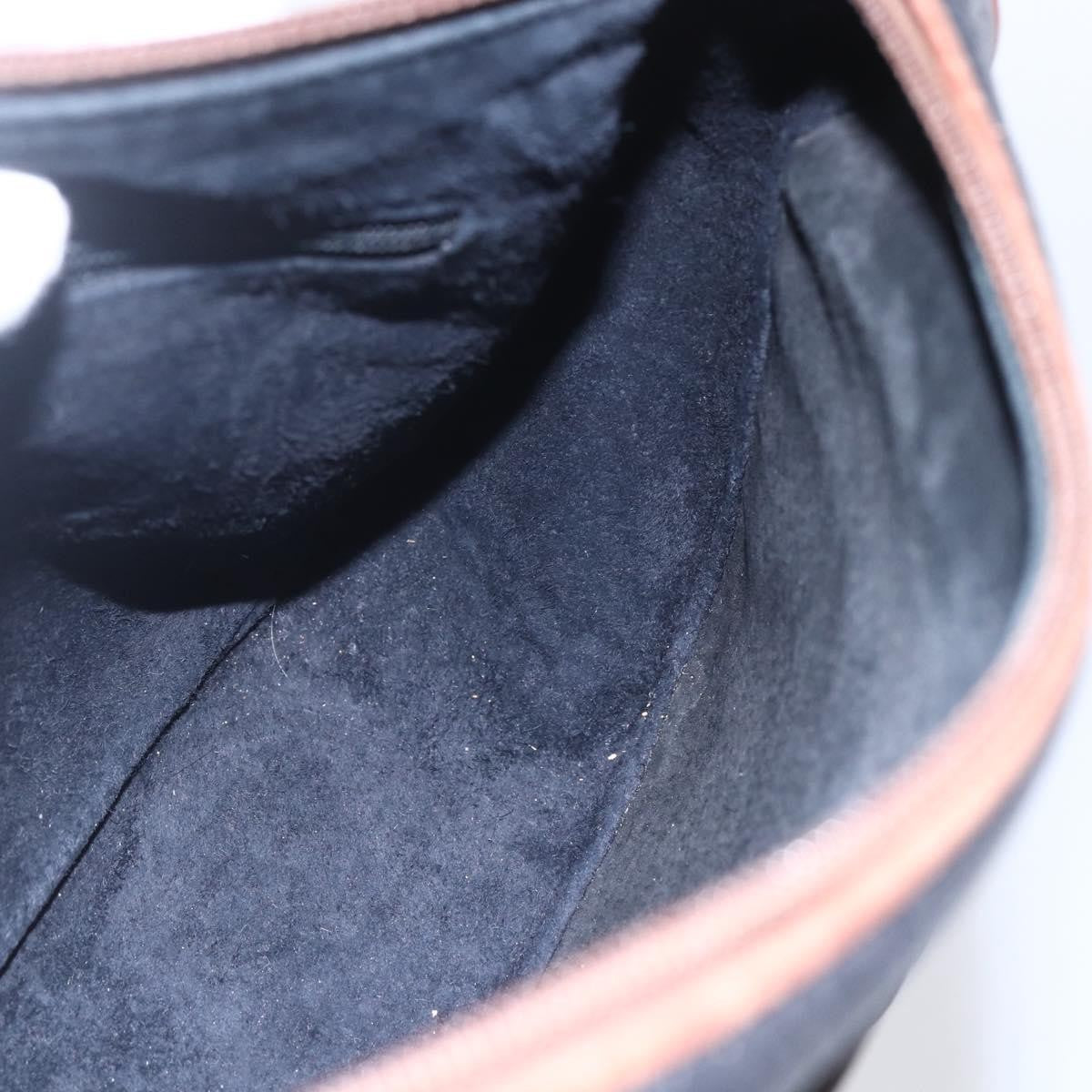 Gucci Vintage Shoulder Bag Leather, BLACK, LEATHER, Shoulder bag