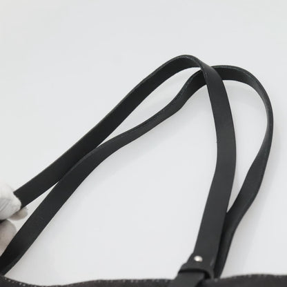 Salvatore Ferragamo Gancini Tote Canvas, BLACK, CANVAS, Tote bag