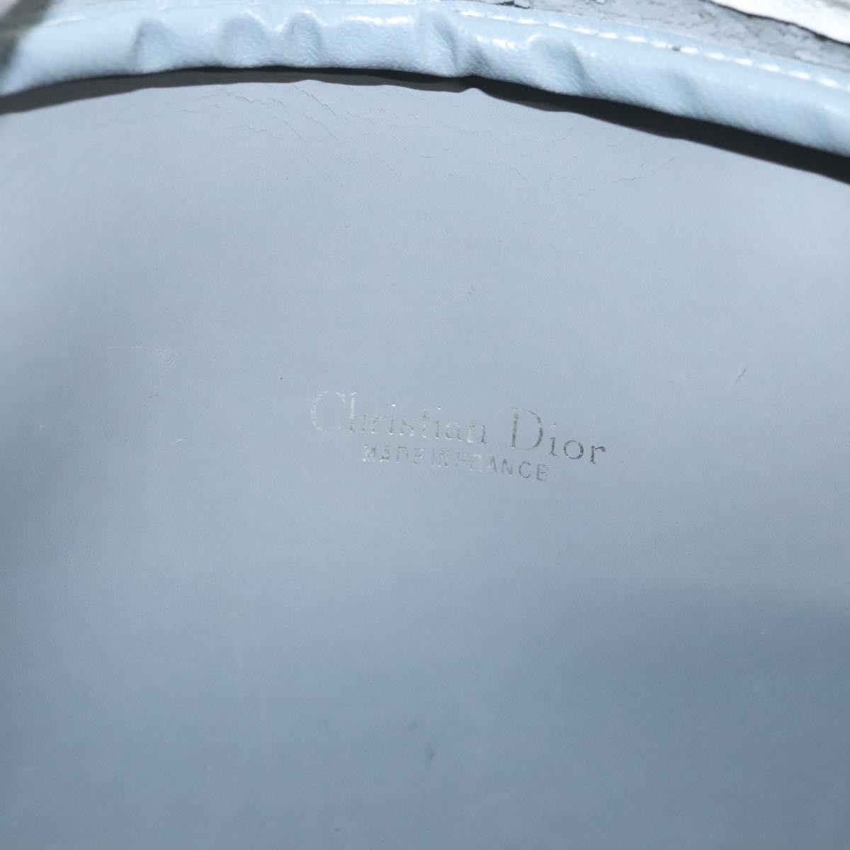 Christian Dior Vintage Honeycomb Shoulder Bag Canvas, WHITE, CANVAS, Shoulder bag