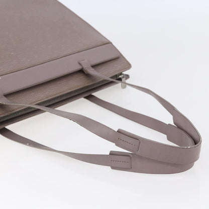 Louis Vuitton Croisette Handbag Epi Leather, PURPLE, LEATHER, Tote bag