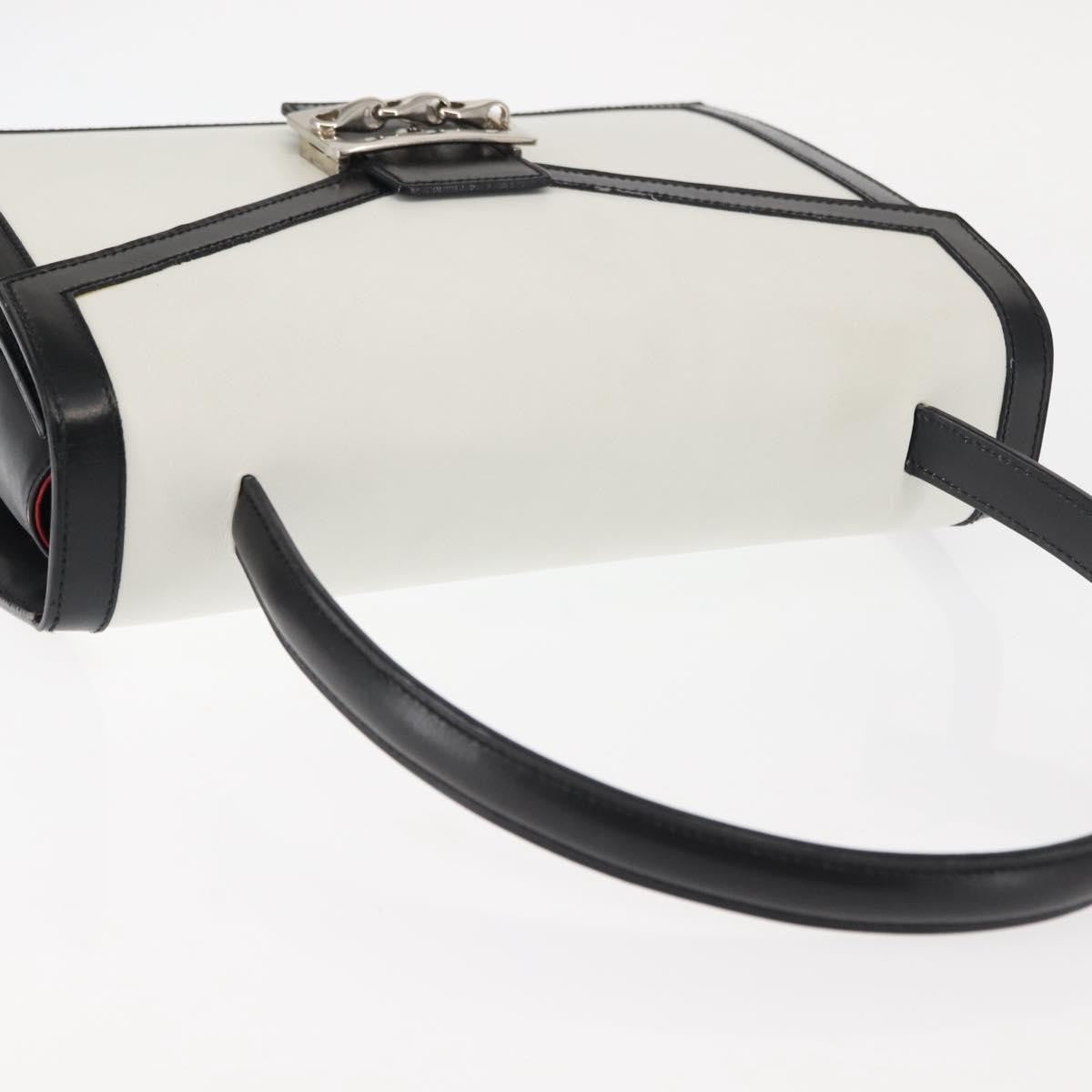 Celine Handbag Leather, WHITE, LEATHER, Handbag