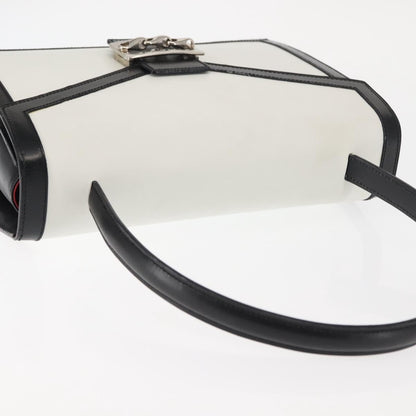 Celine Handbag Leather, WHITE, LEATHER, Handbag