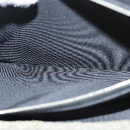 Chanel Vintage Chocolate Bar Tote Quilted Canvas, GRAY, CANVAS, Tote bag