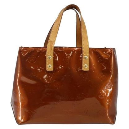 Louis Vuitton Reade Handbag Monogram Vernis, BROWN, PATENT_LEATHER, Handbag
