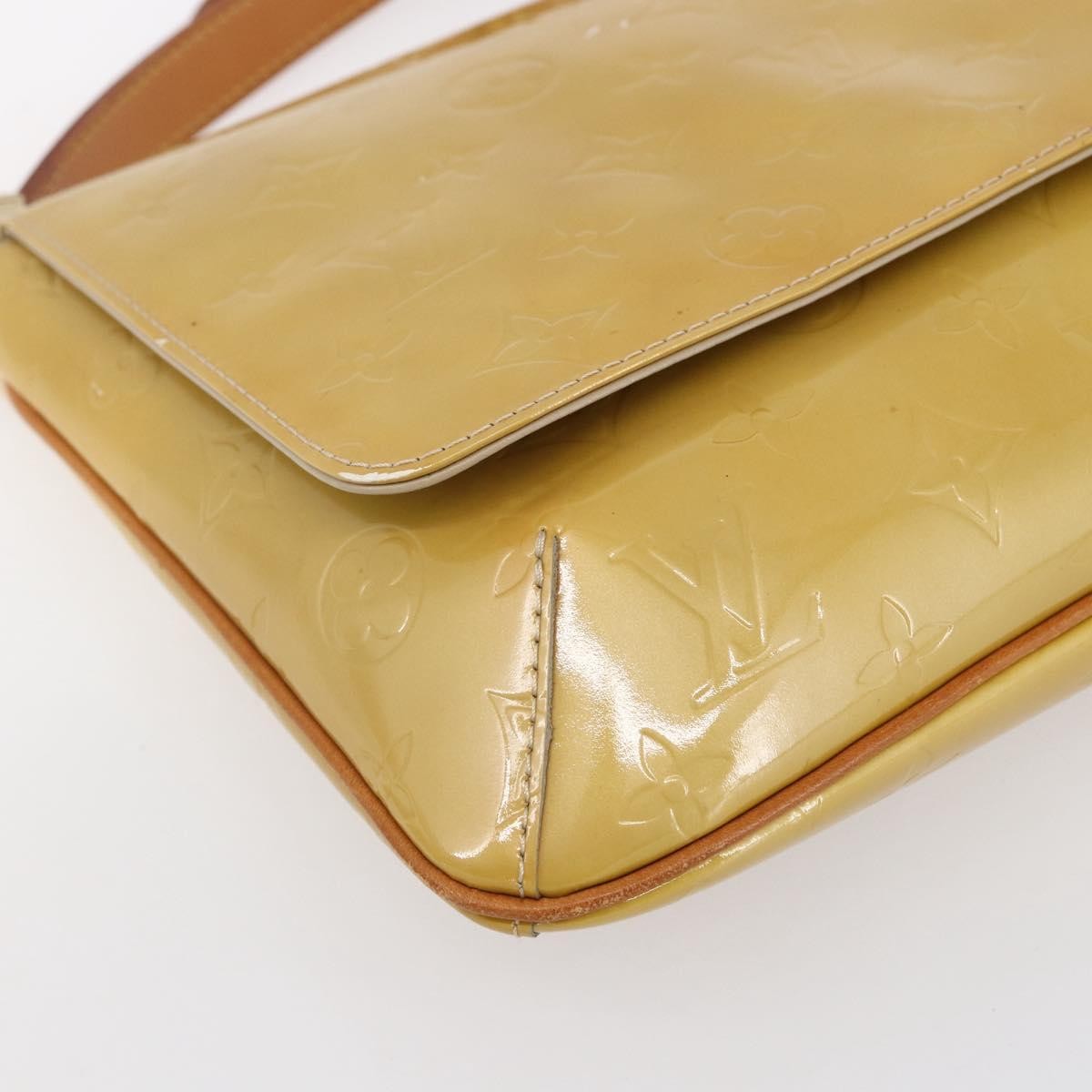 Louis Vuitton Thompson Street Handbag Monogram Vernis, BEIGE, PATENT_LEATHER, Shoulder bag