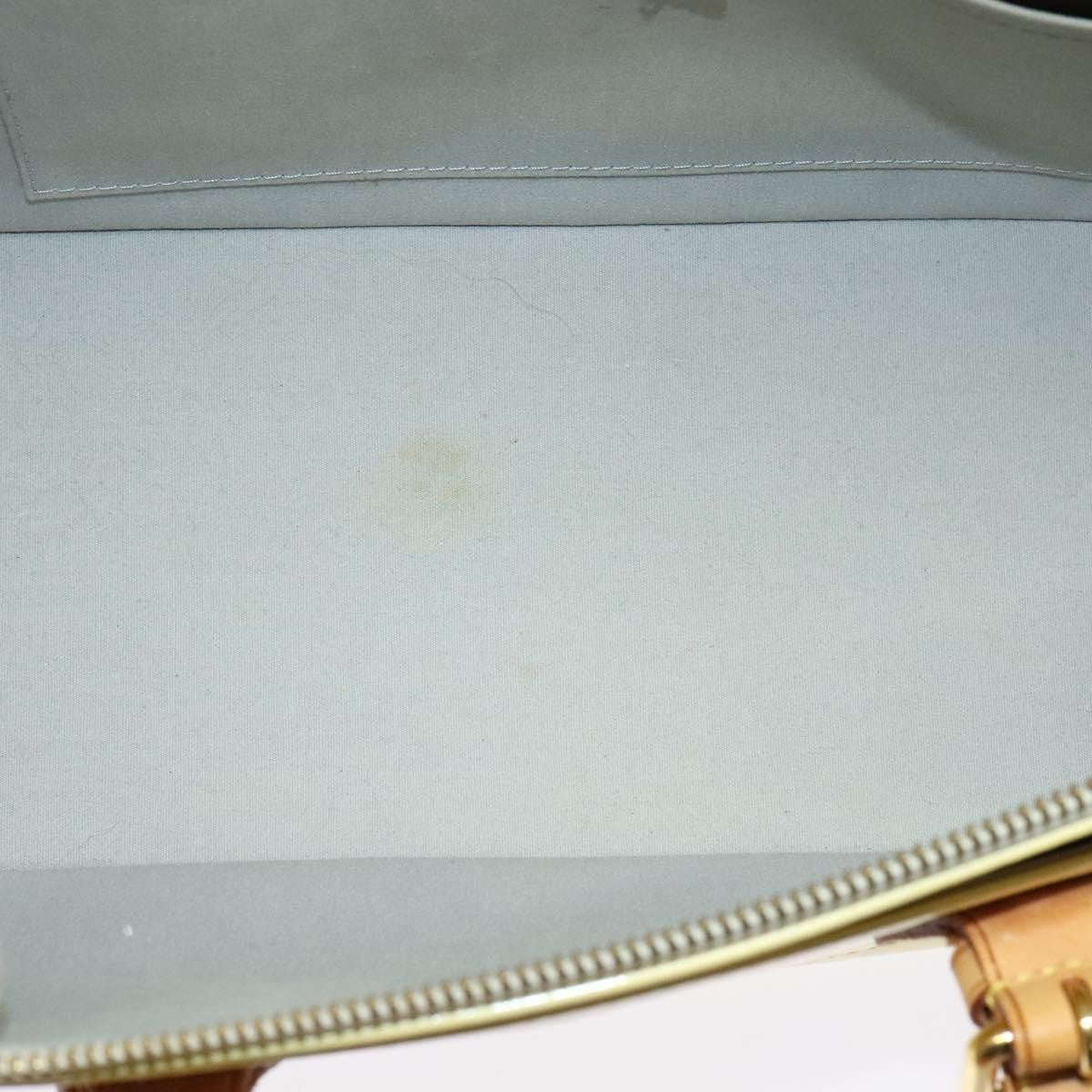 Louis Vuitton Rosewood Avenue Handbag Monogram Vernis, BEIGE, PATENT_LEATHER, Handbag