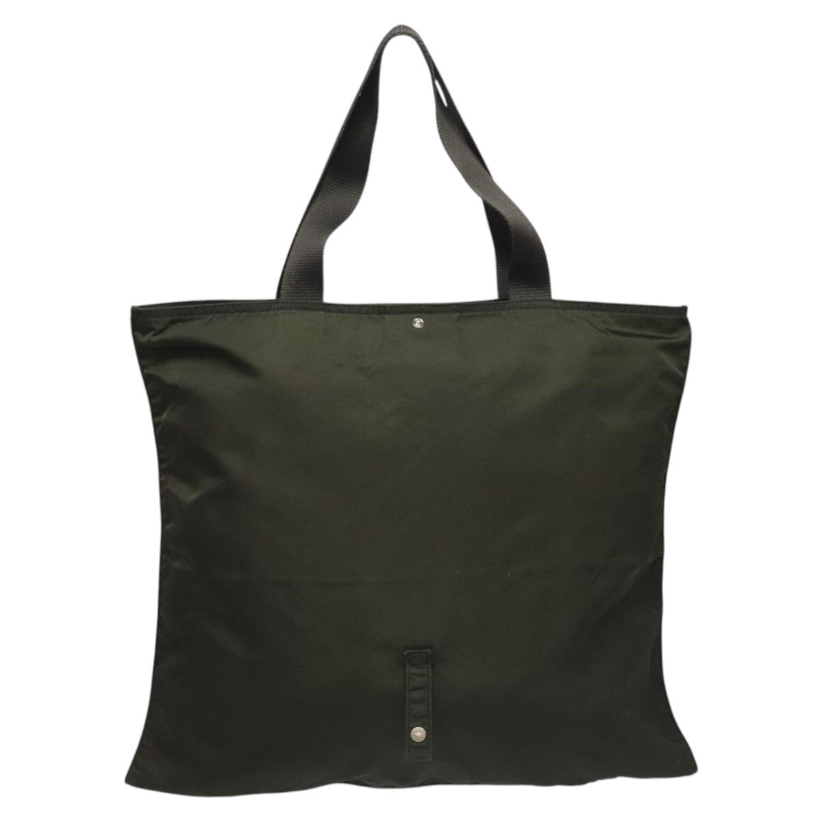 Prada Vintage Zip Tote Tessuto, KHAKI, NYLON, Tote bag