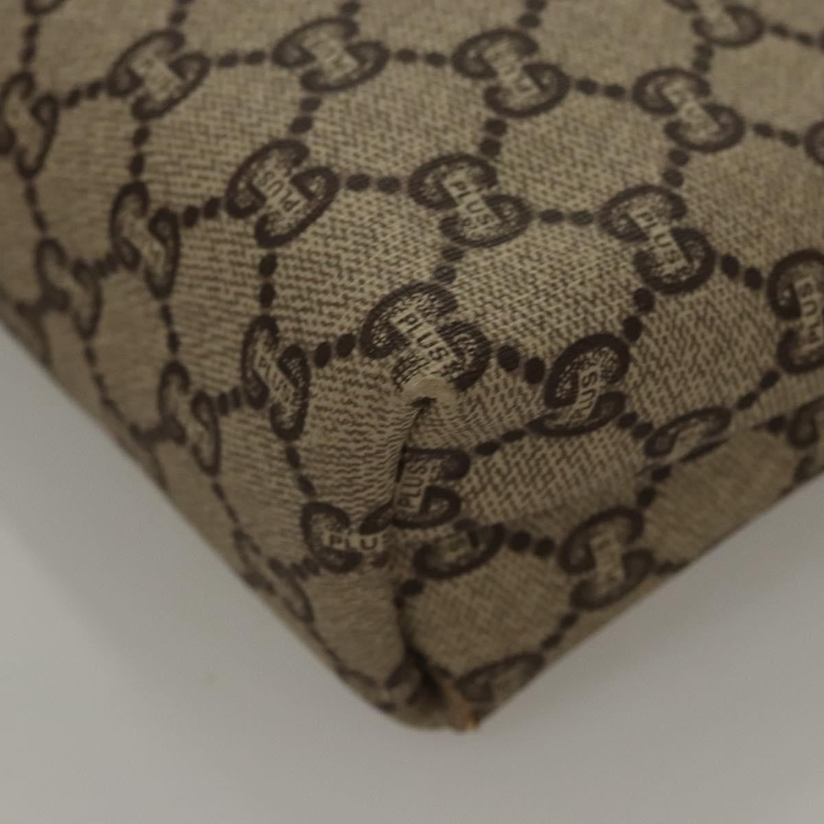 Gucci GG Plus Supreme Pouch Canvas, BEIGE, CANVAS, Clutche & pouche