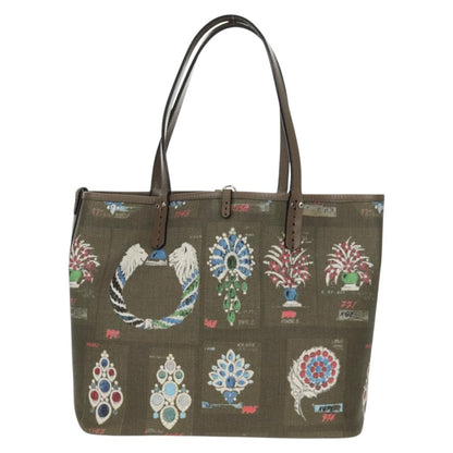 Bvlgari Tote bag Leather, Gray, Leather, Tote Bag